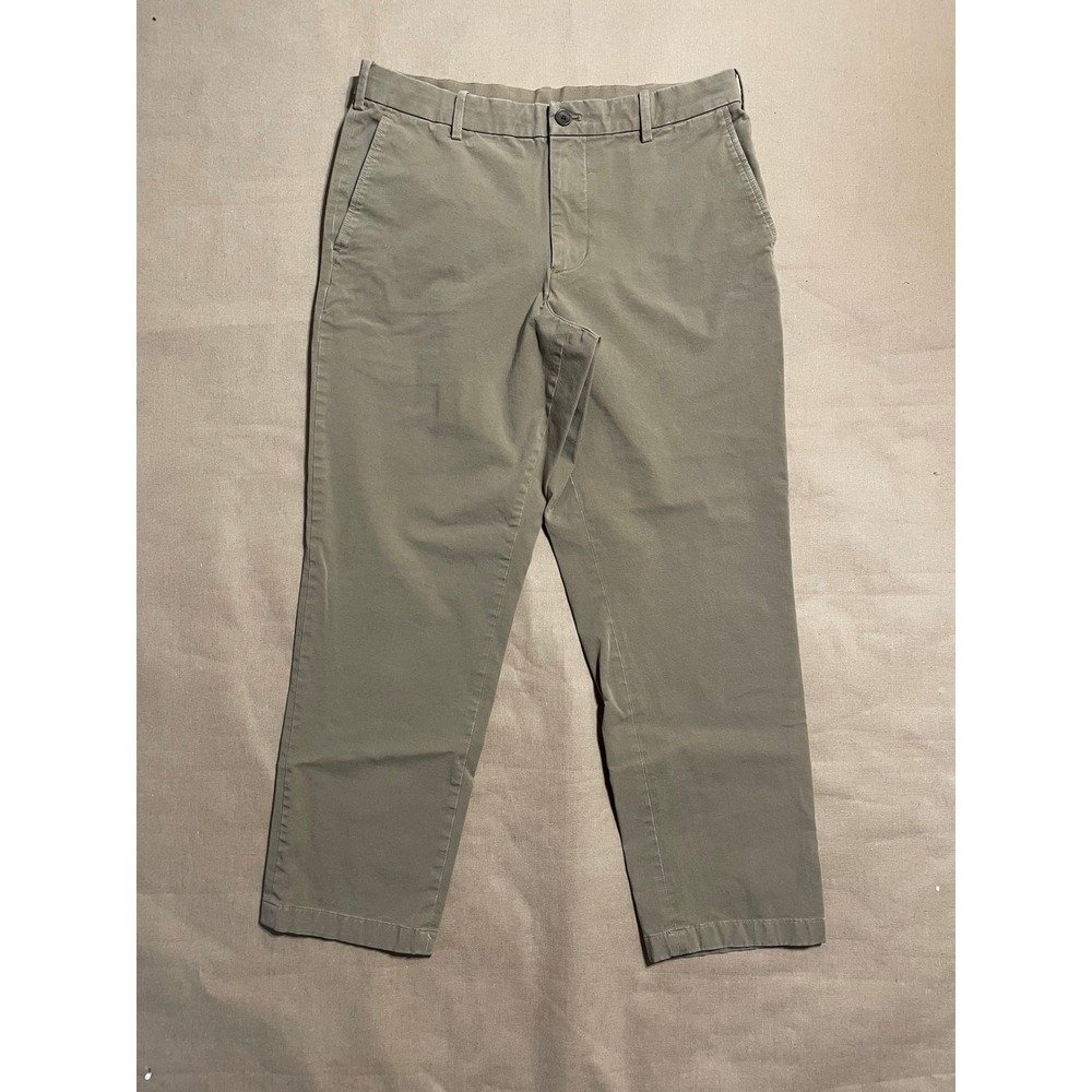 Uniqlo Chino Mens Pants Size 30 Khaki Cotton Classic Casual Office School